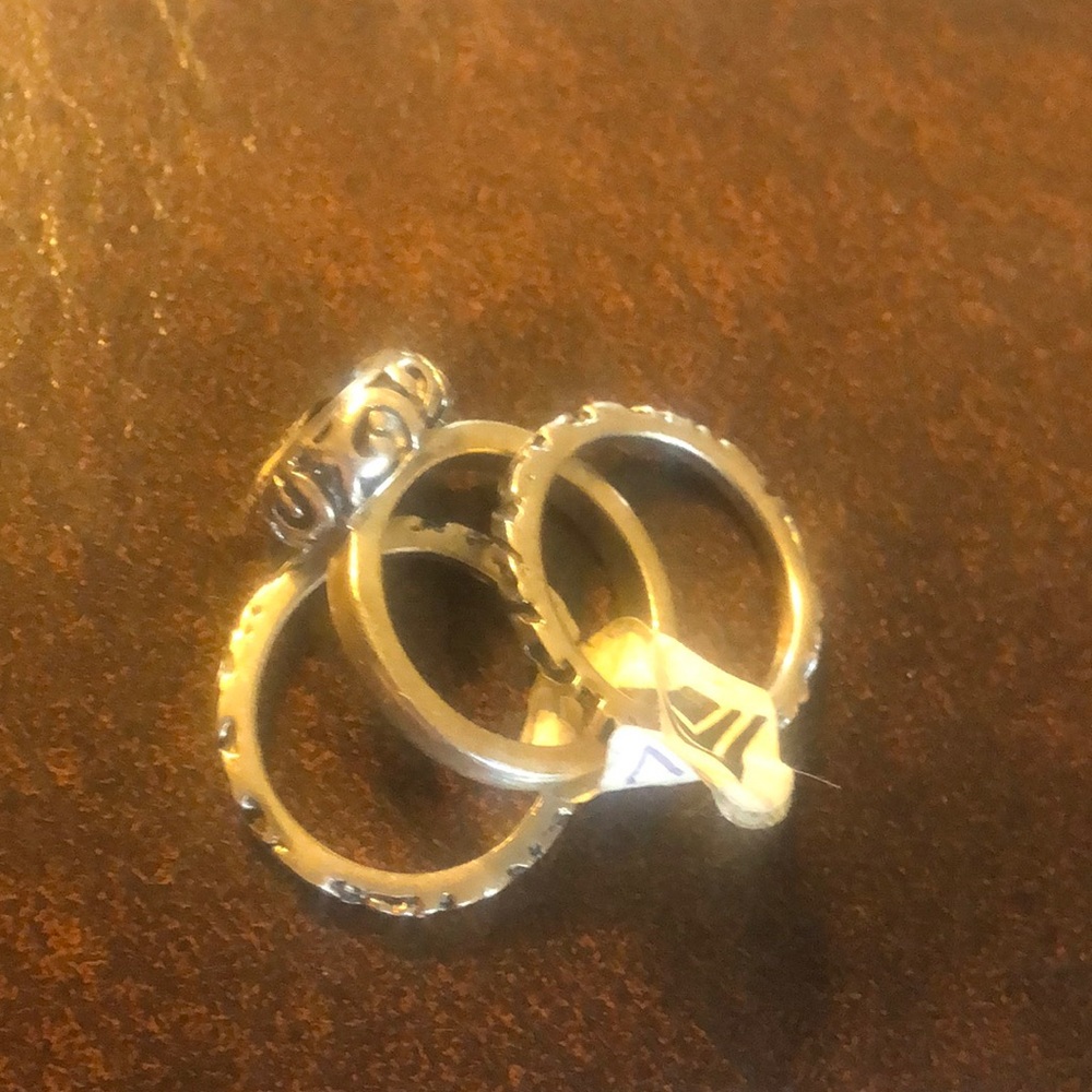 Silpada Smokey Quartz Stackable Ring - image 2